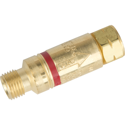 Antiretours pare-flammes - Oxy/gaz combustibles, Gaz combustibles (rouge)/Oxyg&egrave;ne (vert), Style pour chalumeau Toolneeds Inc.