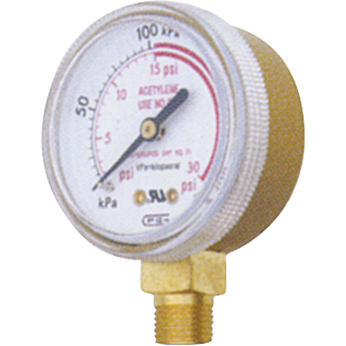 Manom&egrave;tres,  1-1/2", 0 - 4000 psi, Fixation inf&eacute;rieure, Analogique Toolneeds Inc.