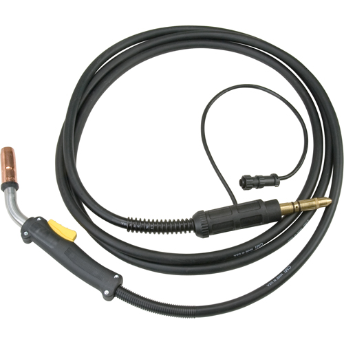 Replacement Air-Cooled MIG Gun, Miller&reg; Style, 250 Amperage Rating Toolneeds Inc.