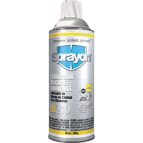 LU210 Food Grade Silicone Lubricant, Aerosol Can Toolneeds Inc.