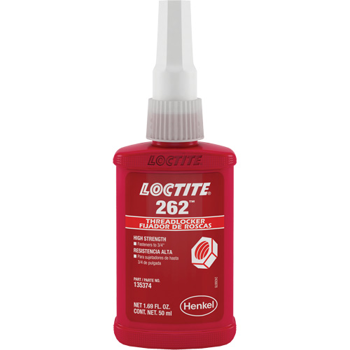 Compos&eacute; de blocage 262, Rouge, &eacute;lev&eacute;, 50 ml, Bouteille Toolneeds Inc.
