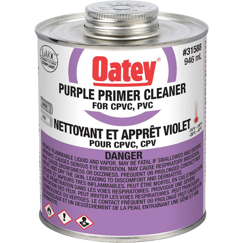 Appr&ecirc;t/nettoyant violet, 946 ml, Canette &agrave; dessus brosse Toolneeds Inc.