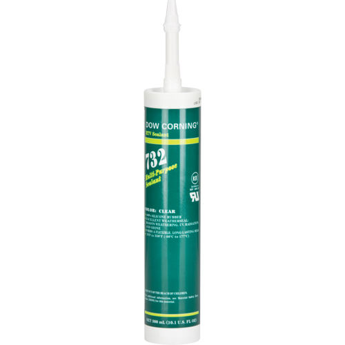 732 Silicone Sealant, Tube, Clear Toolneeds Inc.