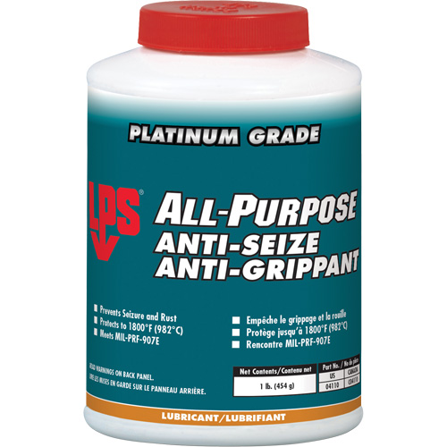 All-Purpose Anti-Seize, 1 lbs., Bottle, 1800°F (982°C) Max. Temp Toolneeds Inc.