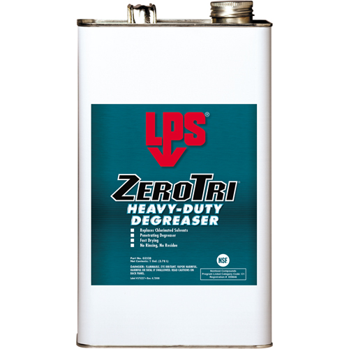 ZeroTri&reg; Heavy-Duty Degreaser, Gallon Toolneeds Inc.