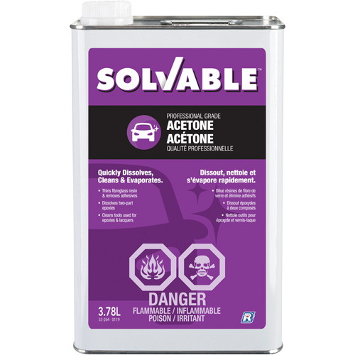 Acetone, 3.78 L Toolneeds Inc.