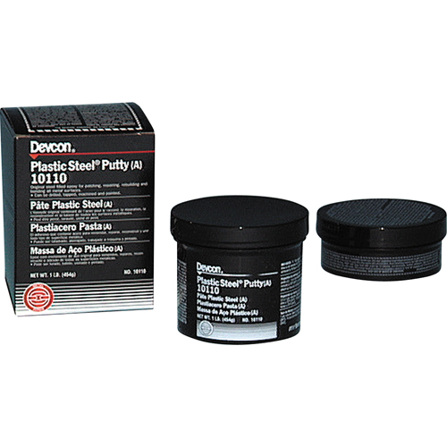 Mastic Plastic Steel 5 Minute, 1 lb, R&eacute;cipient Toolneeds Inc.