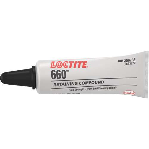 Compos&eacute; de retenue pour r&eacute;paration ajust&eacute; &agrave; la presse Quick Metal 660, 6 ml, Tube, Argent Toolneeds Inc.