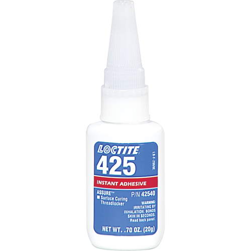 Compos&eacute; de blocage &agrave; s&eacute;chage superficiel Assure 425, Bleu, Moyen, 20 g, Bouteille Toolneeds Inc.