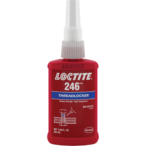 Compos&eacute; de blocage haute temp&eacute;rature 246, Bleu, Moyen, 50 ml, Bouteille Toolneeds Inc.