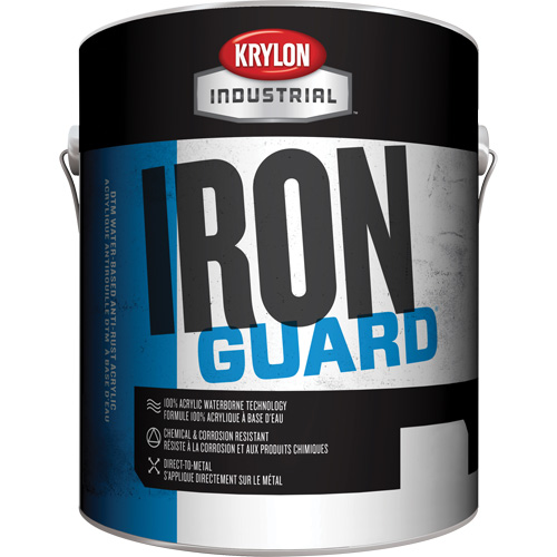 &eacute;mail industriel &agrave; base d'eau Iron Guard, 3,78 L, Gallon, Rouge Toolneeds Inc.