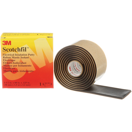 Mastic isolant Scotchfil, Rouleau, Noir Toolneeds Inc.