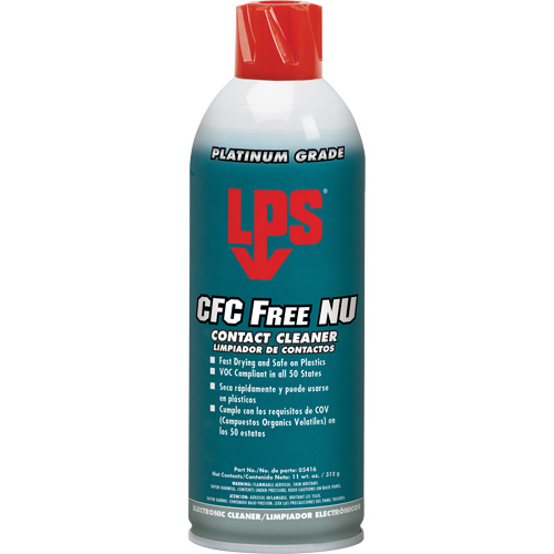 CFC Free NU LVC Contact Cleaner, Aerosol Can Toolneeds Inc.