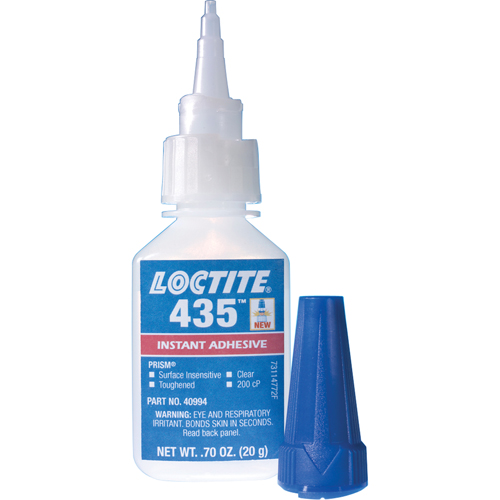 435 Surface Insensitive Instant Adhesive, Clear, Bottle, 20 g Toolneeds Inc.