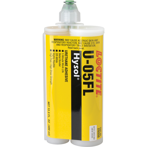 Hysol U-05FL Urethane Adhesive, Two-Part, Dual Cartridge, 622 g., Off-White Toolneeds Inc.