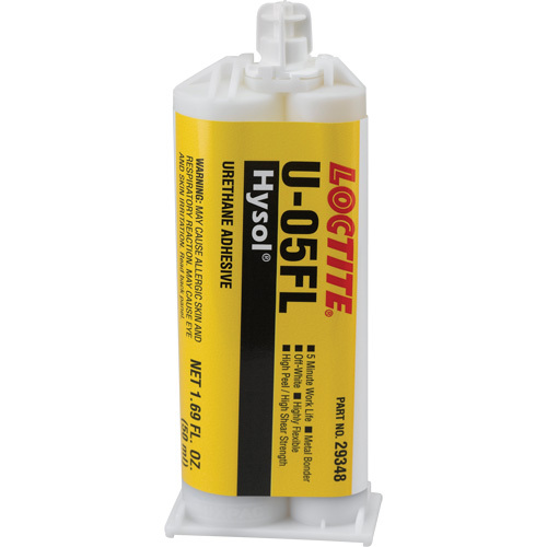 Hysol U-05FL Urethane Adhesive, Two-Part, Dual Cartridge, 90 g., Off-White Toolneeds Inc.