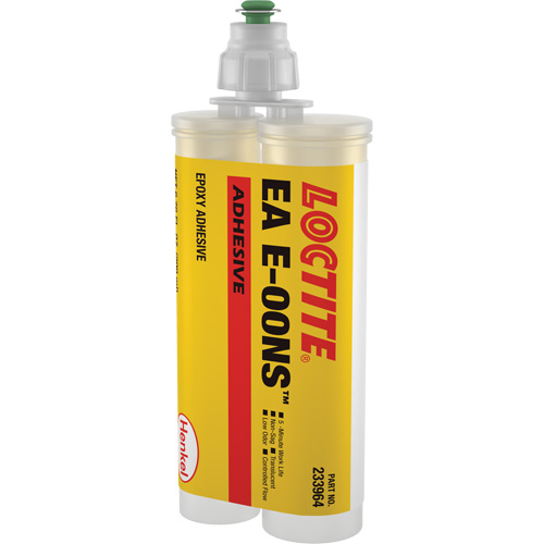 E-00NS Hysol&reg; Epoxy Adhesive, 200 ml, Dual Cartridge, Two-Part, Translucent Toolneeds Inc.