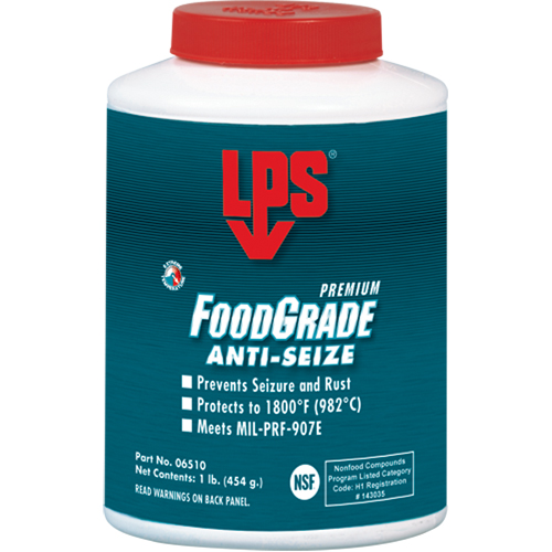 Antigrippant de qualit&eacute; alimentaire, 1 lb, Bouteille Toolneeds Inc.