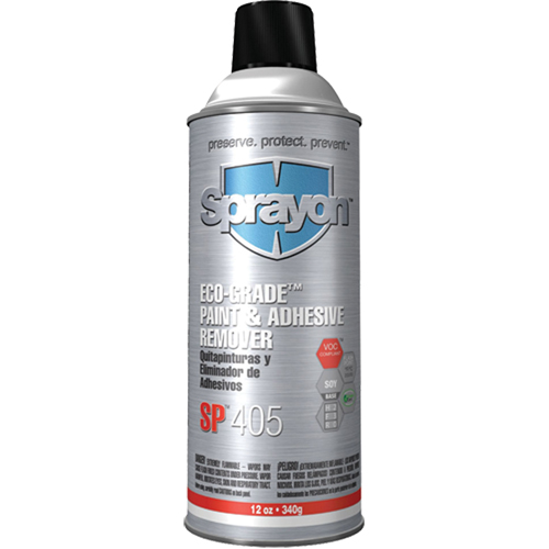 SP405 Eco-Grade Paint & Adhesive Remover, 12 oz, Aerosol Can Toolneeds Inc.
