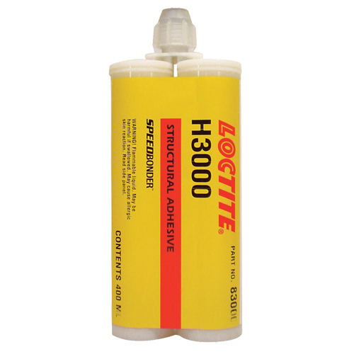 Adh&eacute;sif structural tout usage H3000, Deux composants, Cartouche double, 400 ml, Cr&egrave;me Toolneeds Inc.