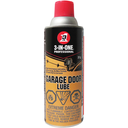 Lubrifiant 3-IN-1 pour porte de garage, Canette a&eacute;rosol Toolneeds Inc.