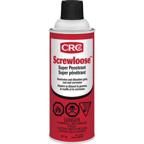 Super p&eacute;n&eacute;trant Screwloose, Canette a&eacute;rosol, 312 g Toolneeds Inc.