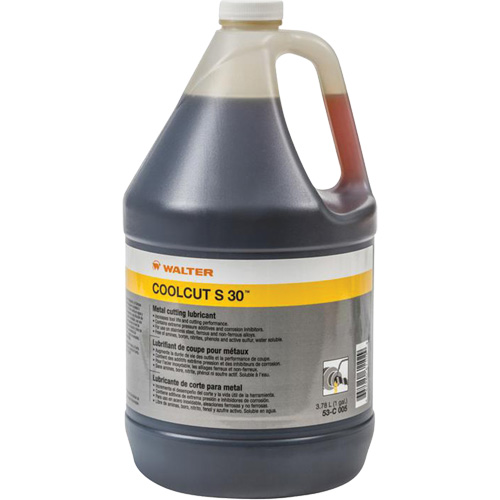 Coolcut S-30 Water-Miscible Cutting Lubricant, Jug Toolneeds Inc.