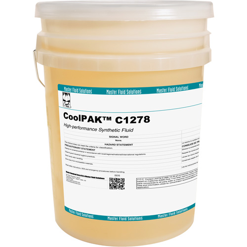 CoolPAK High-Performance Synthetic Metalworking Fluid, Pail Toolneeds Inc.