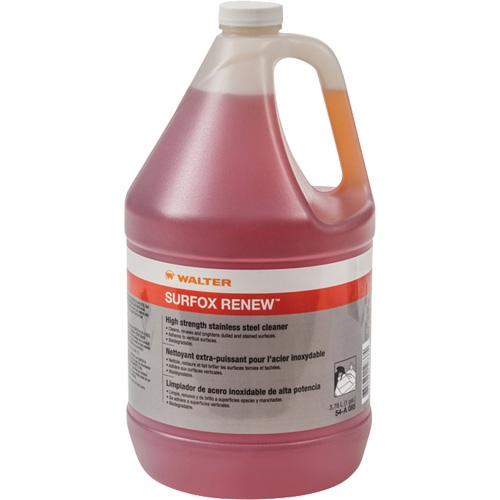 Surfox Renew Stainless Steel Cleaner, 3.78 L, Gallon Toolneeds Inc.