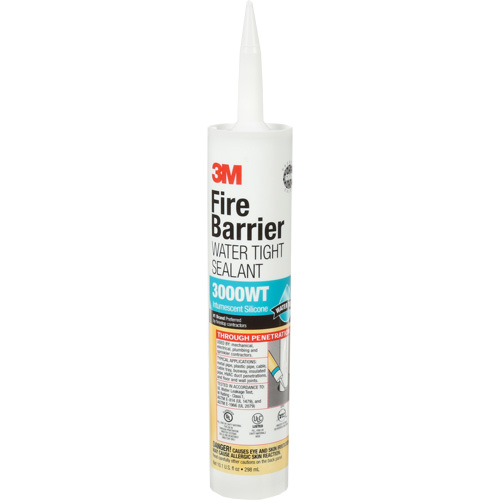 Scellant ignifuge 3000 WT, 10,1 oz, Cartouche, Gris Toolneeds Inc.
