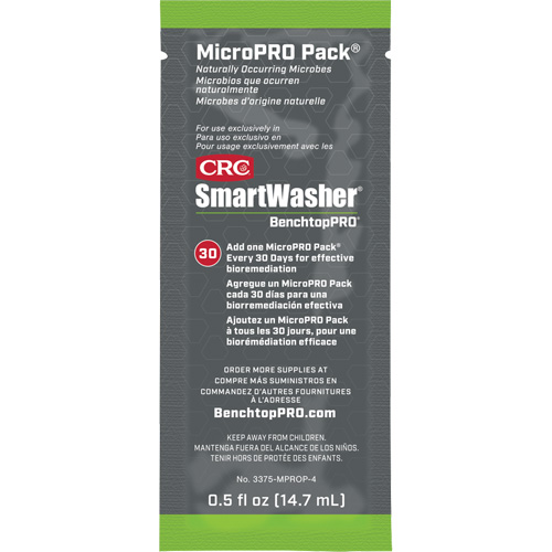 Agent nettoyant antimicrobien MicroPro Pack, 0,5 oz, Pochette Toolneeds Inc.