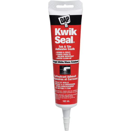 Produit d'&eacute;tanch&eacute;it&eacute; adh&eacute;sif pour cuisines et salles de bain Kwik Seal Toolneeds Inc.