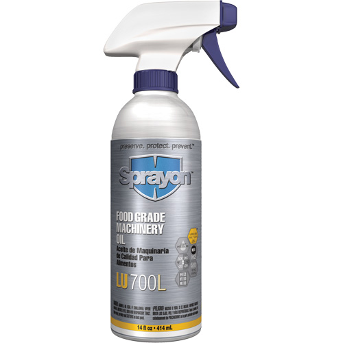 Food Grade Machinery Oil, 14 oz., Trigger Bottle Toolneeds Inc.