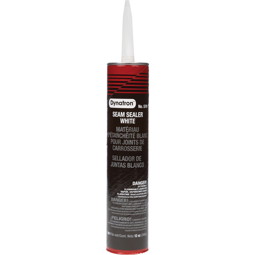 Dynatron Caulk Auto Seam Sealer, 12 oz., Cartridge, White Toolneeds Inc.