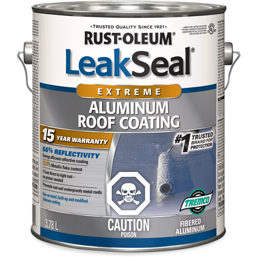 Rev&ecirc;tement de toit en aluminium 15 ans LeakSeal Toolneeds Inc.