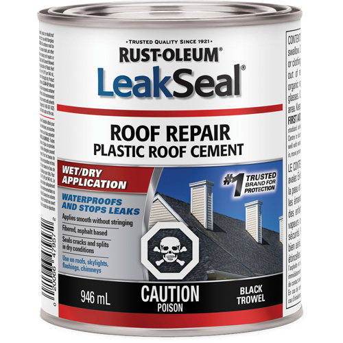 Produit de r&eacute;paration de toit sec/humide LeakSeal Toolneeds Inc.