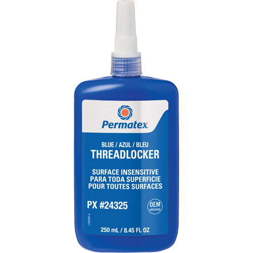 Adh&eacute;sif frein-filet pour toute surface, Bleu, &eacute;lev&eacute;, 250 ml, Bouteille Toolneeds Inc.