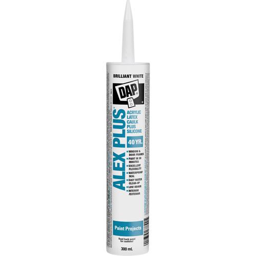 Alex Plus&reg; All Purpose Acrylic Latex Caulk Plus Silicone Toolneeds Inc.