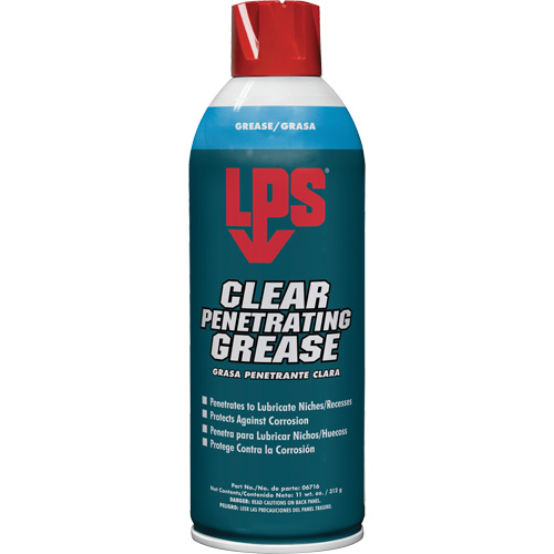 Graisse p&eacute;n&eacute;trante transparente, 11 oz, Canette a&eacute;rosol Toolneeds Inc.