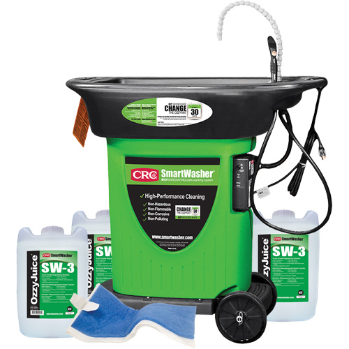 Trousse de bassin de nettoyage de pi&egrave;ces mobile SmartWasher SW-323 Toolneeds Inc.