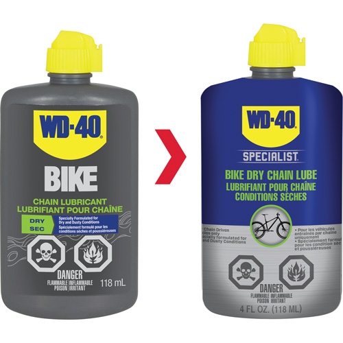 Lubrifiant sec pour chaîne de v&eacute;lo, Bouteille Toolneeds Inc.