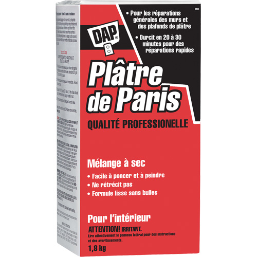 M&eacute;lange sec de pl&acirc;tre de Paris, 2 kg, Boîte Toolneeds Inc.
