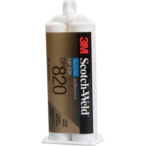 Scotch-Weld Acrylic Adhesive, Two-Part, Dual Cartridge, 1.6 fl. oz., Off-White Toolneeds Inc.