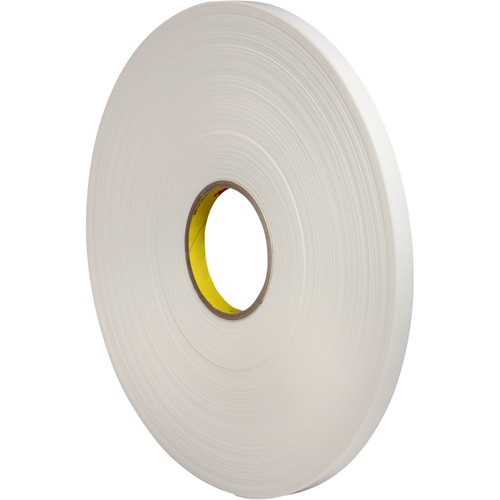 Double-Coated Foam Tape, 66 m (216') L x 12.7 mm (1/2") W, 31 mils, Polyethylene Toolneeds Inc.