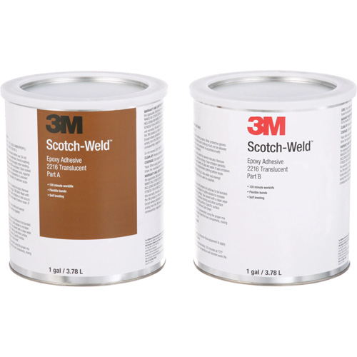 Scotch-Weld Adhesive, 1 gal., Pail, Two-Part, Translucent Toolneeds Inc.