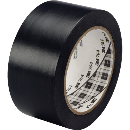764 General-Purpose Vinyl Tape, 25.4 mm (1") W x 32.9 m (108') L, 5 mils, Black Toolneeds Inc.