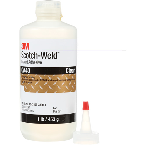 Scotch-Weld Instant Adhesive CA5, Clear, Bottle, 1 lbs. Toolneeds Inc.