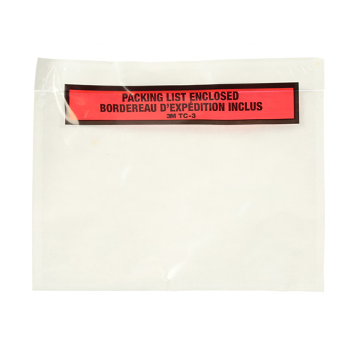 Packing List Envelope, 7" L x 5" W, Endloading Style Toolneeds Inc.