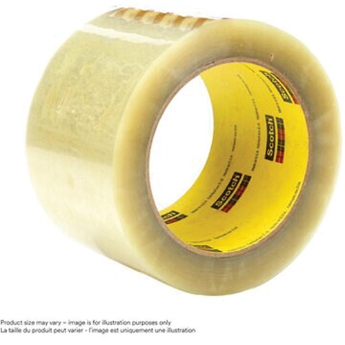 Ruban pour sceller les boîtes Scotch 355, Adh&eacute;sif Thermofusible, 3,15 mils, 36 mm (1-1/2") x 50 m (164') Toolneeds Inc.