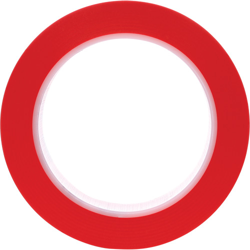 Ruban en vinyle 471, 25,4 mm (1") la x 32,9 m (108') lo, 5,2 mils, Rouge Toolneeds Inc.